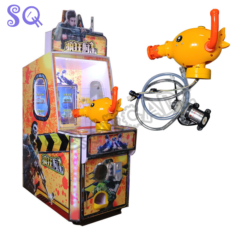 Skee Ball Arcade - เครื่องยิงปืน, ปืนฉีดน้ำ, ปืนยิงลูกบอล, อุปกรณ์เสริมตู้เกมอาร์เคด DIY, เครื่องเกมยิงปืนคู่ขนาดใหญ่สำหรับความบันเทิง