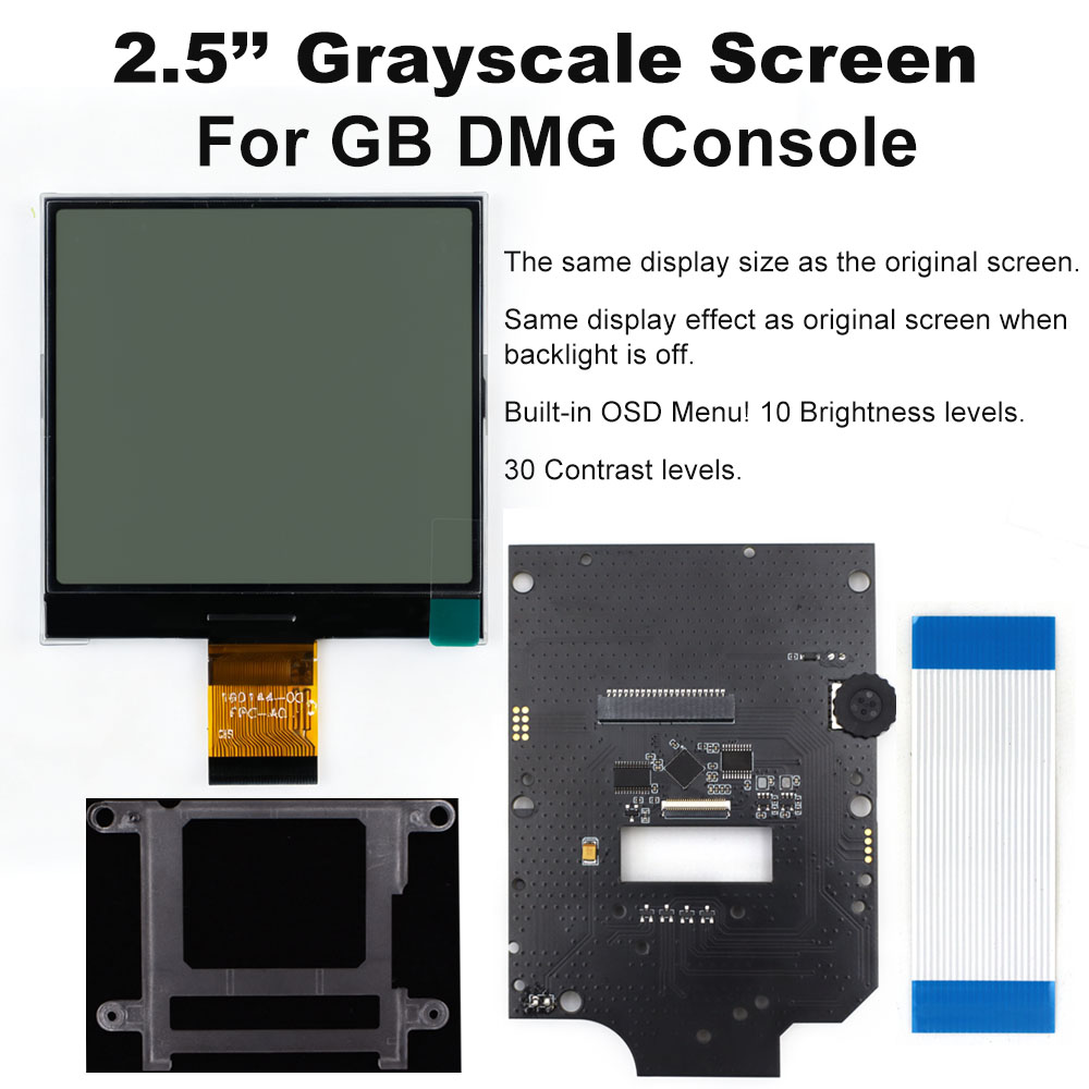ชุดหน้าจอ LCD ระดับสีเทา HISPE - Lcd Screen Arcade บทวิจารณ์และราคา