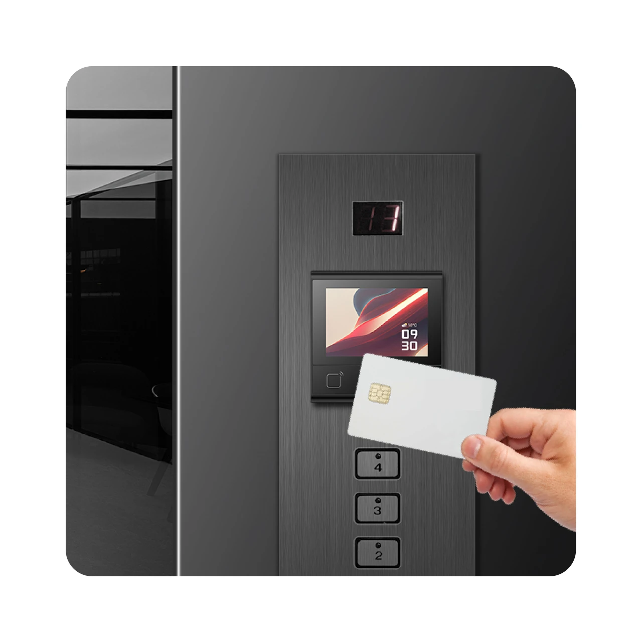 ระบบควบคุมการเข้าถึงด้วยอีเธอร - Nfc Card Reader Vending บทวิจารณ์และราคา