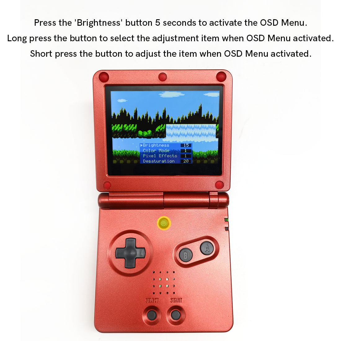 HISPEEDIDO สำหรับ GBA SP IPS V - Lcd Screen Arcade บทวิจารณ์และราคา